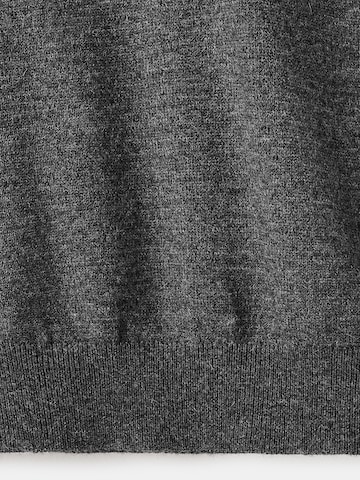 MANGO Пуловер 'ACADEMIA' в сиво