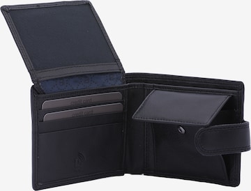 Laura Biagiotti Portemonnaie in Schwarz: Vorderseite