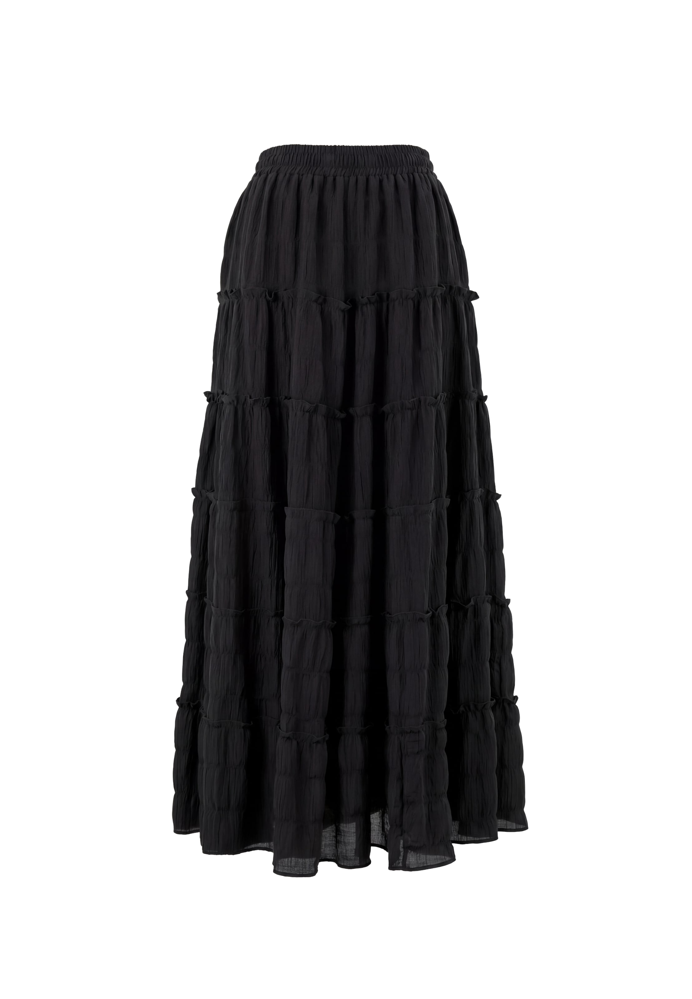 IZIA - Falda en negro: frente