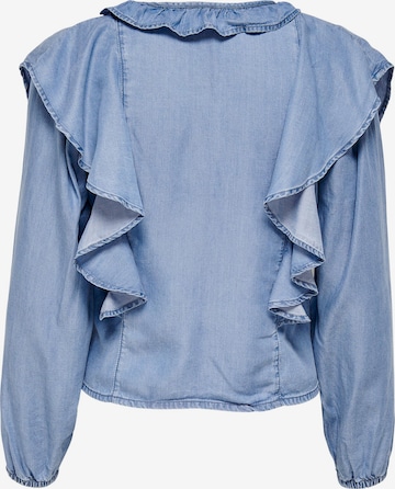 ONLY Bluse 'Anja' in Blau