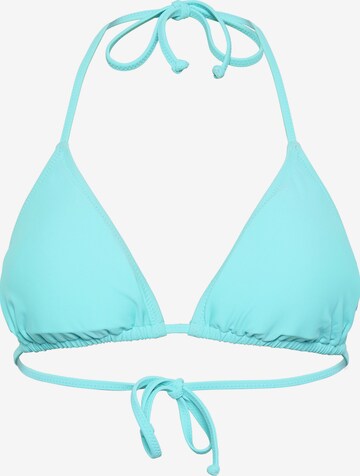 CHIEMSEE Bikini Top in Blue: front