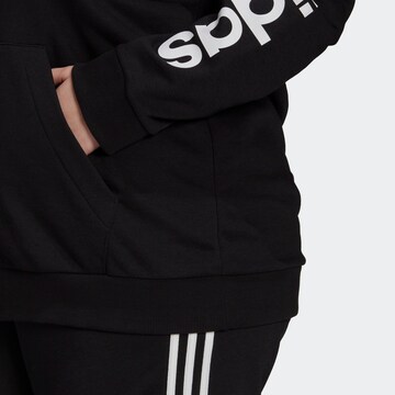 melns ADIDAS SPORTSWEAR Sportiska tipa jaka 'Essentials'