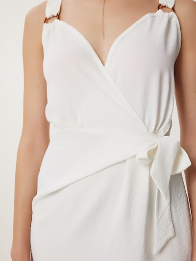 Happiness İstanbul Vestido de verano en 36 en ecru, Vista del producto