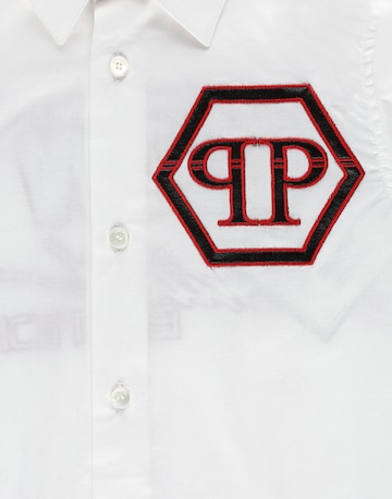 Philipp Plein Regular Fit Hemd in Weiß