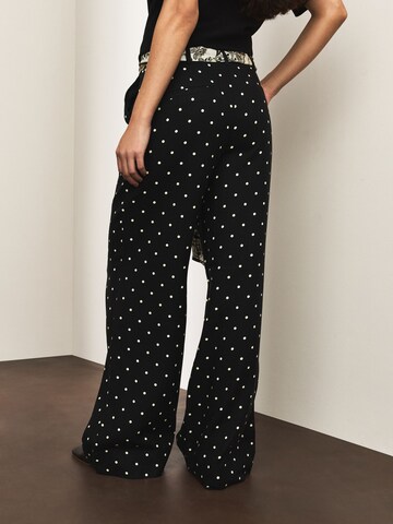 Wide Leg Pantalon Next en noir