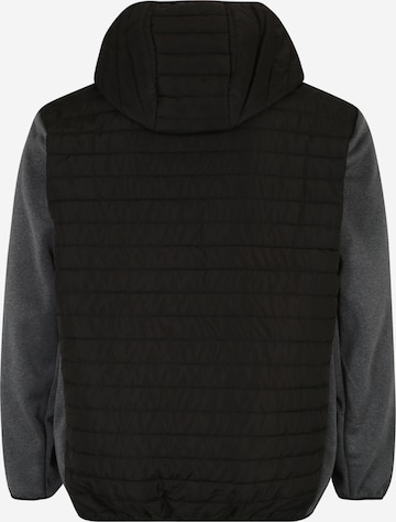 Jack & Jones Plus - Chaqueta de entretiempo 'EMULTI' en negro