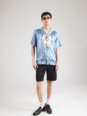 Comfort fit Camicia di Carlo Colucci in blu