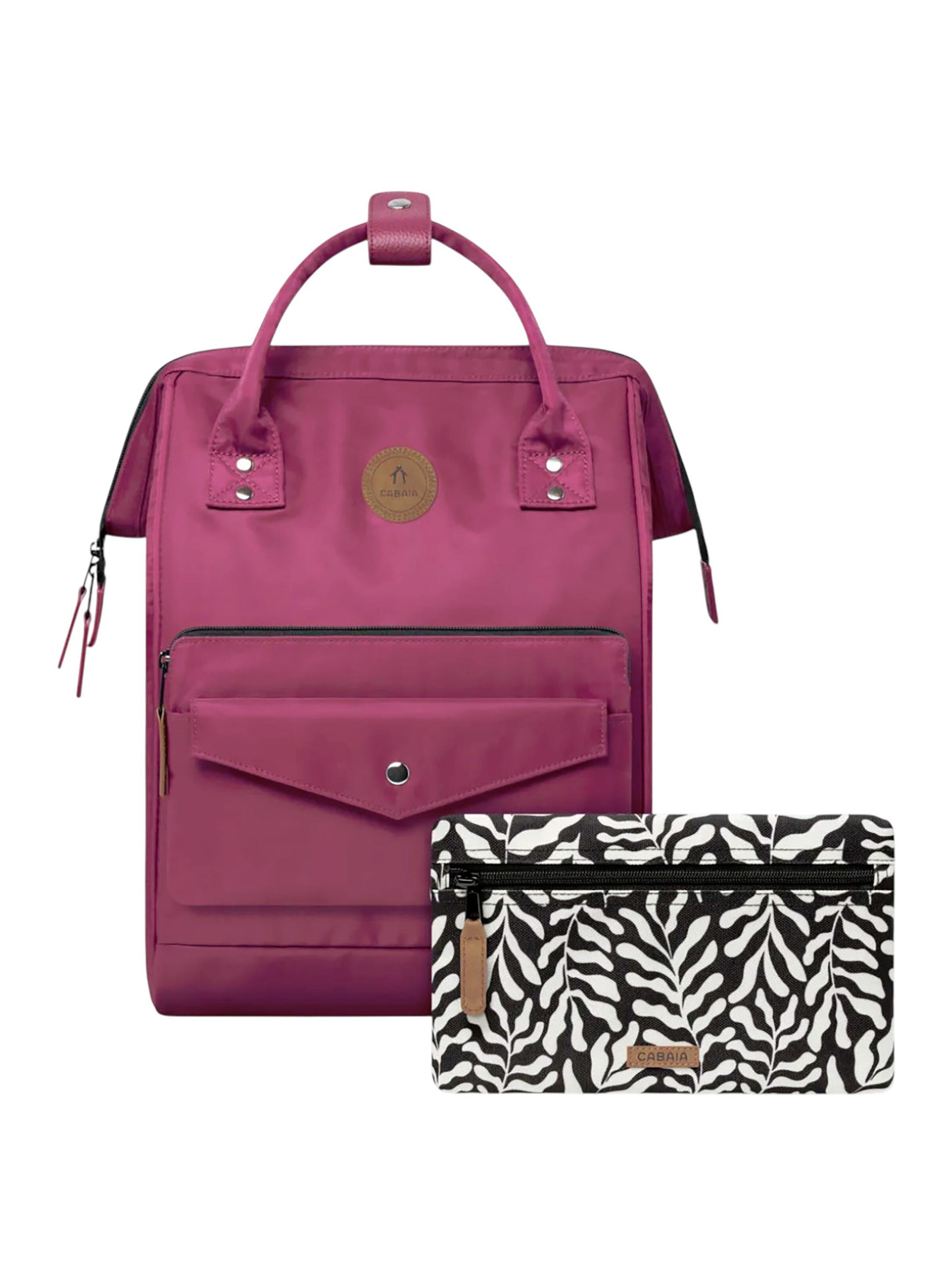 Cabaia Backpack 'Bridgetown M' in Purple: front