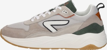 Baskets basses 'Glide' HUB en beige : devant