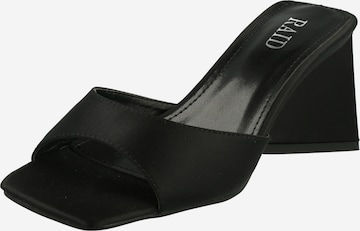 Raid Mules 'ACASIA' in Black: front