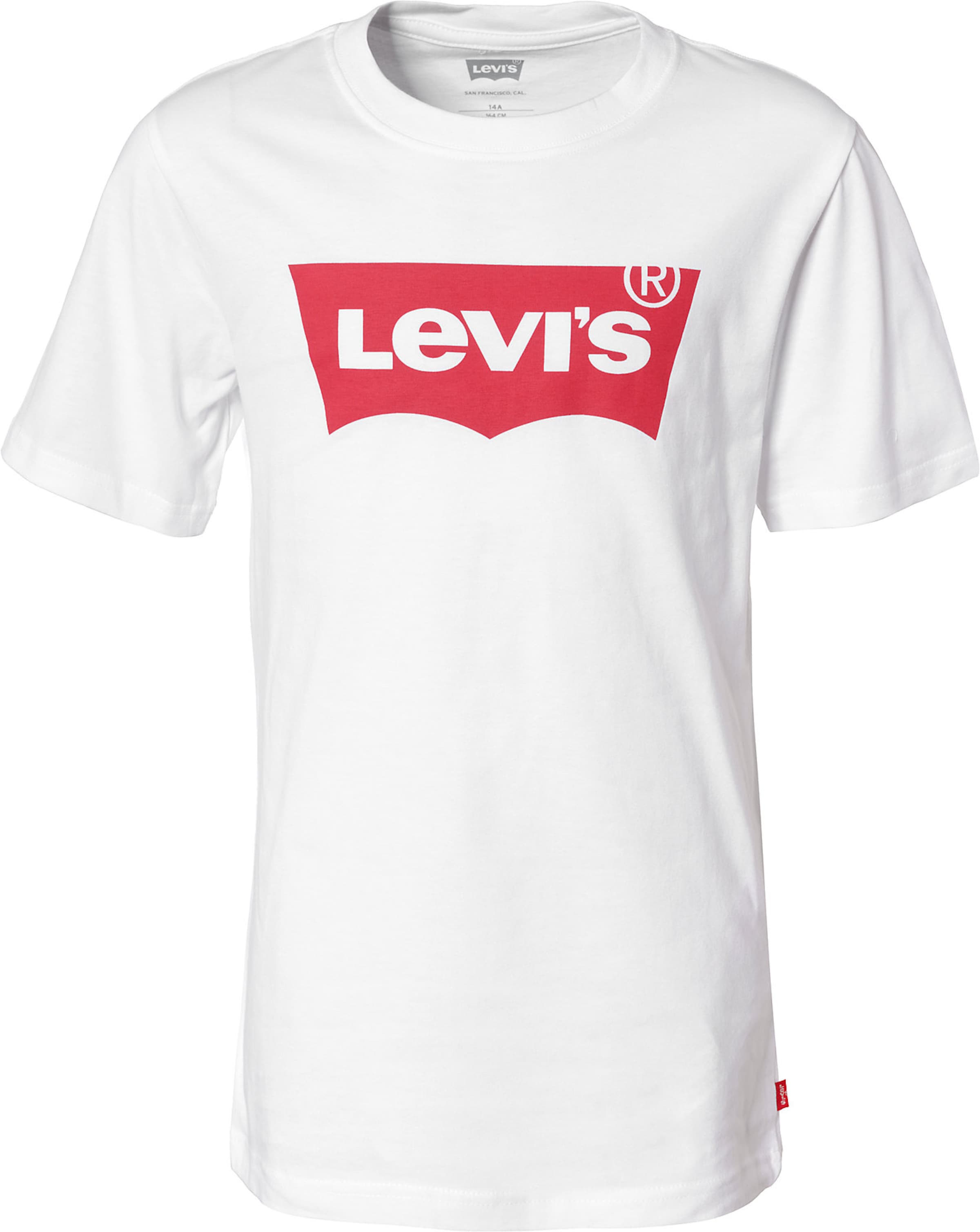 Levi's Kids Shirts i hvid: forside