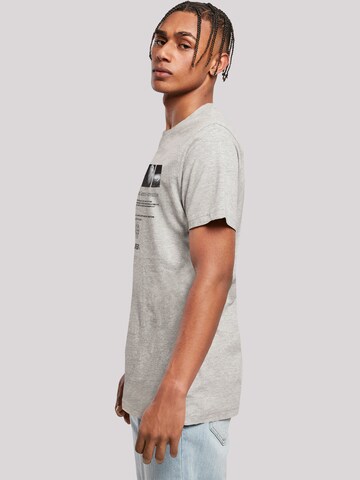 T-Shirt 'NASA Retro Photo Ad The Future Is Now' F4NT4STIC en gris