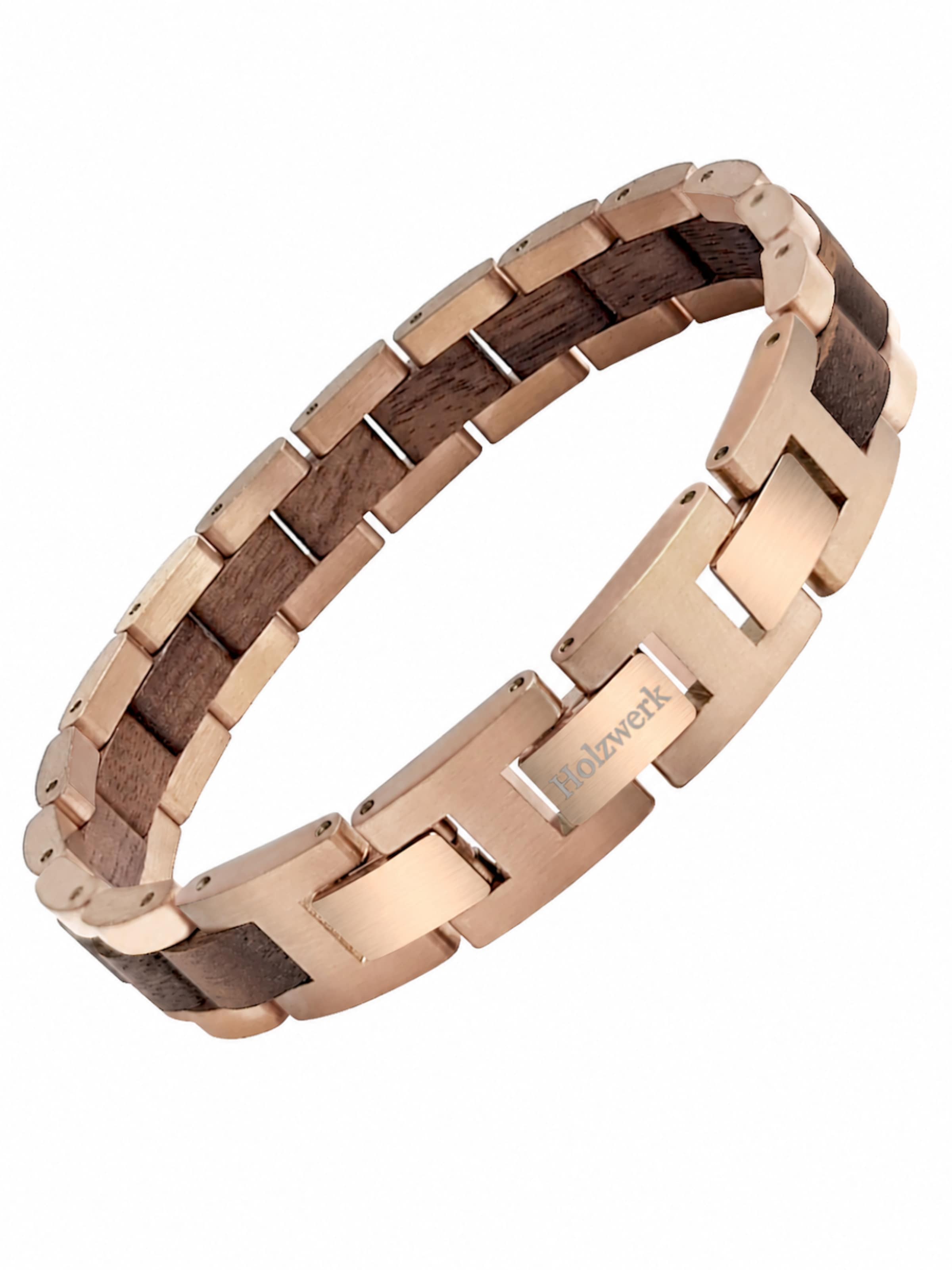 Holzwerk - Pulsera 'ROTHSEE' en oro: frente