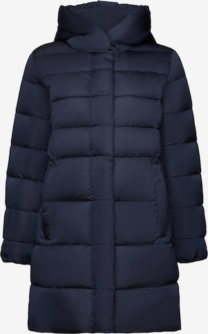 ESPRIT Wintermantel in Blauw: voorkant