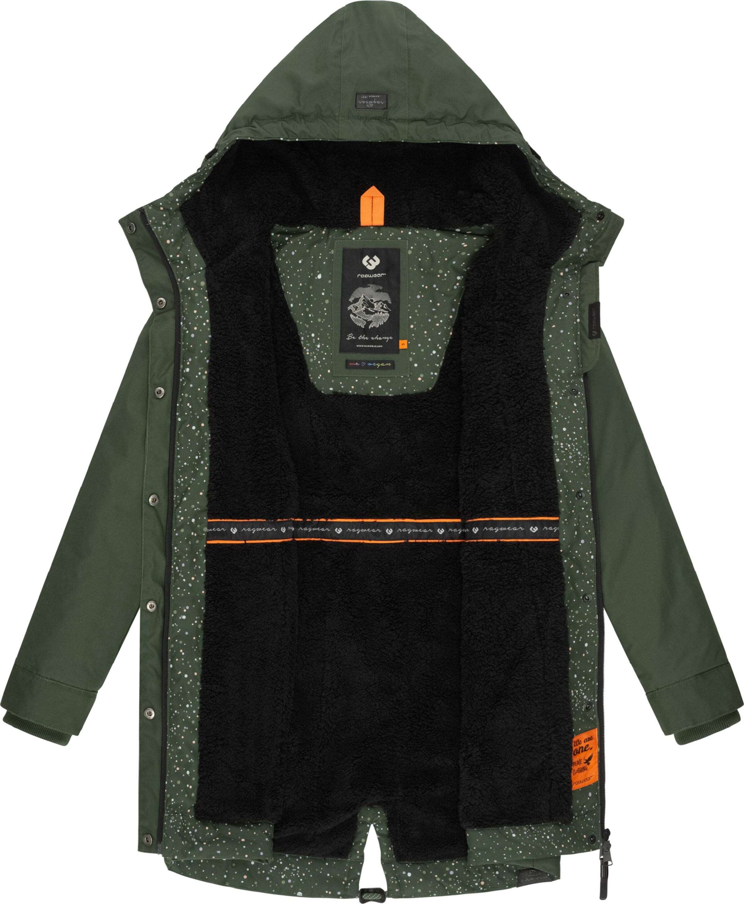 žalia Ragwear Žieminė parka 'Canny'