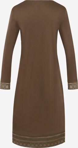 Hanro Nightgown ' Jona ' in Brown