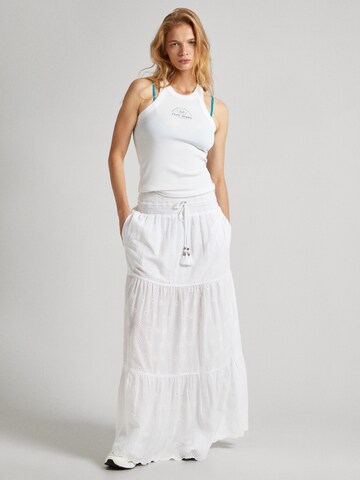 Pepe Jeans Rok 'DARLING' in Wit