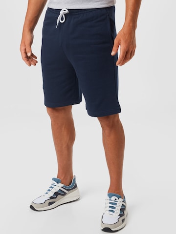 KAPPA Regular Workout Pants 'Topen' in Blue: front