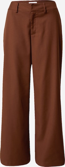 Bella x ABOUT YOU Pleated Pants 'Dion' in Chestnut brown, Item view