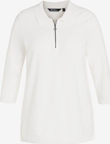 Pull-over Ulla Popken en blanc : devant