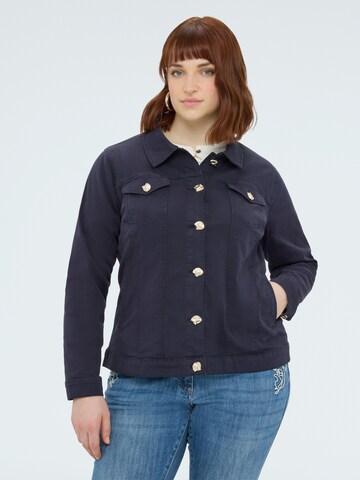 Fiorella Rubino Between-Season Jacket in Blue: front