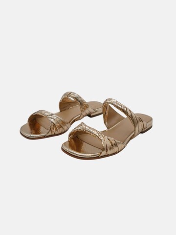 Michael Kors - Sandalias 'MICHAEL KORS KIANA FLAT SANDAL Scarpe' en oro