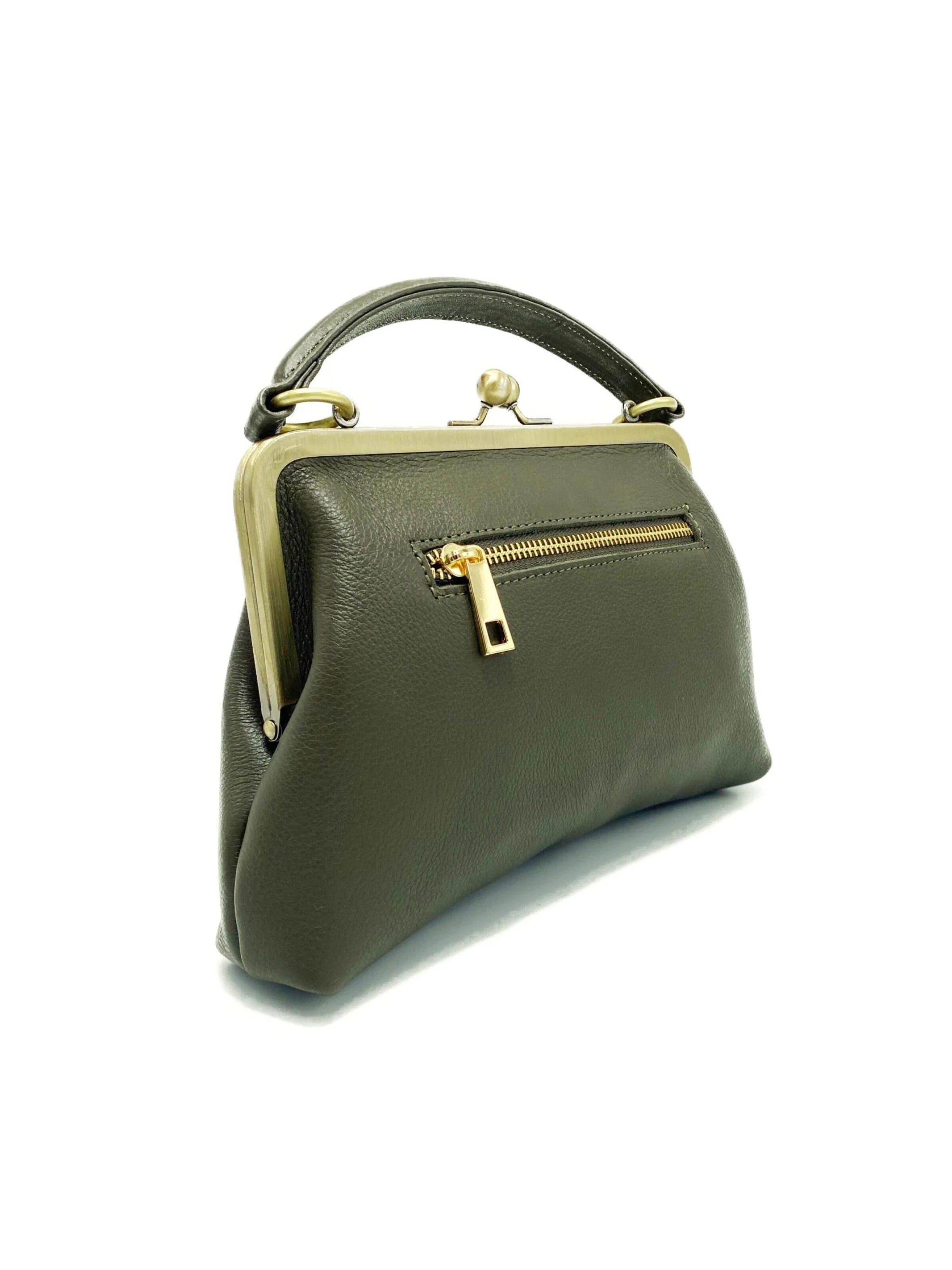Sacs à main 'Kleine Olive – Leder Handtasche & Umhängetasche' Taschenkinder en vert