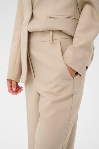 Wide Leg Pantalon 'SLCorinne' SOAKED IN LUXURY en beige