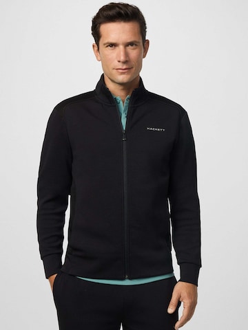Giacca di mezza stagione 'HS CITY TRACK FZ' di Hackett London in nero: frontale