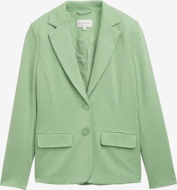Blazer TOM TAILOR en vert : devant