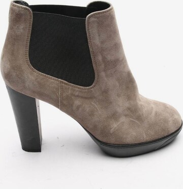 HOGAN Dress Boots in 40 in Grey: front