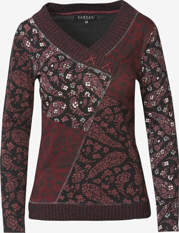 KOROSHI Shirt in Rood: voorkant