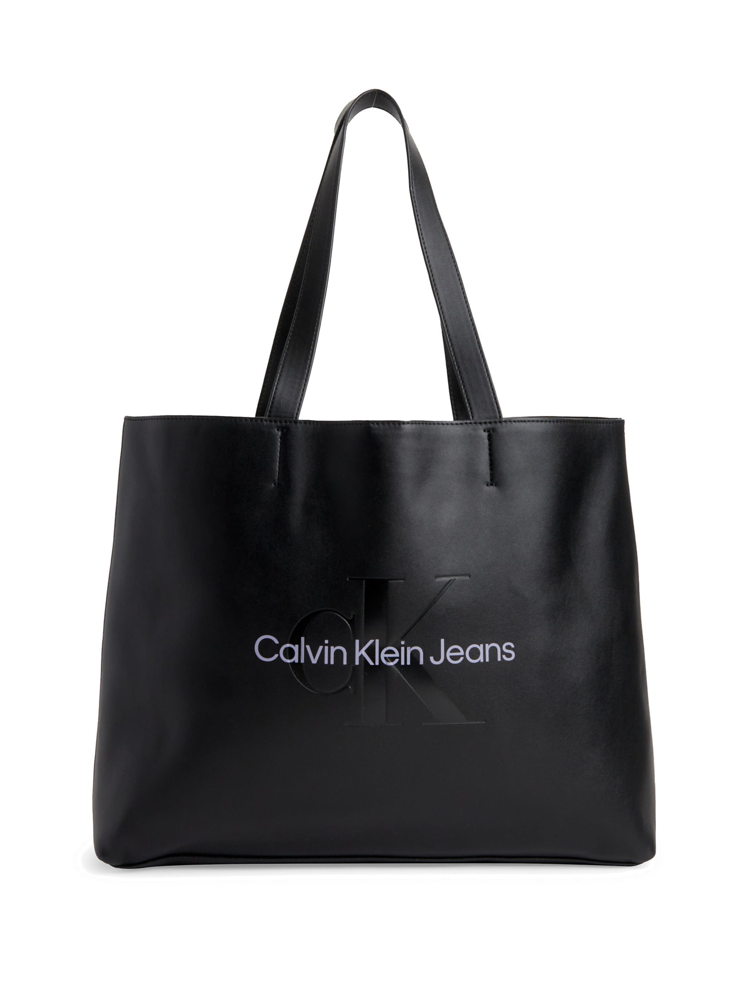 Calvin KleinShopper torba - crna boja: prednji dio