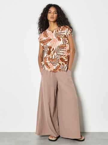 Haut ' ' Apricot en marron