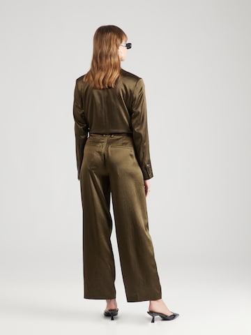 DRYKORN Loose fit Pants 'Desk' in Brown