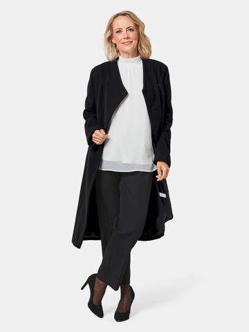 Goldner Between-Seasons Coat in Black