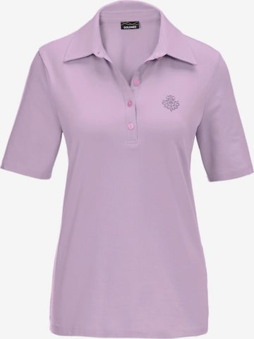T-shirt Goldner en violet : devant