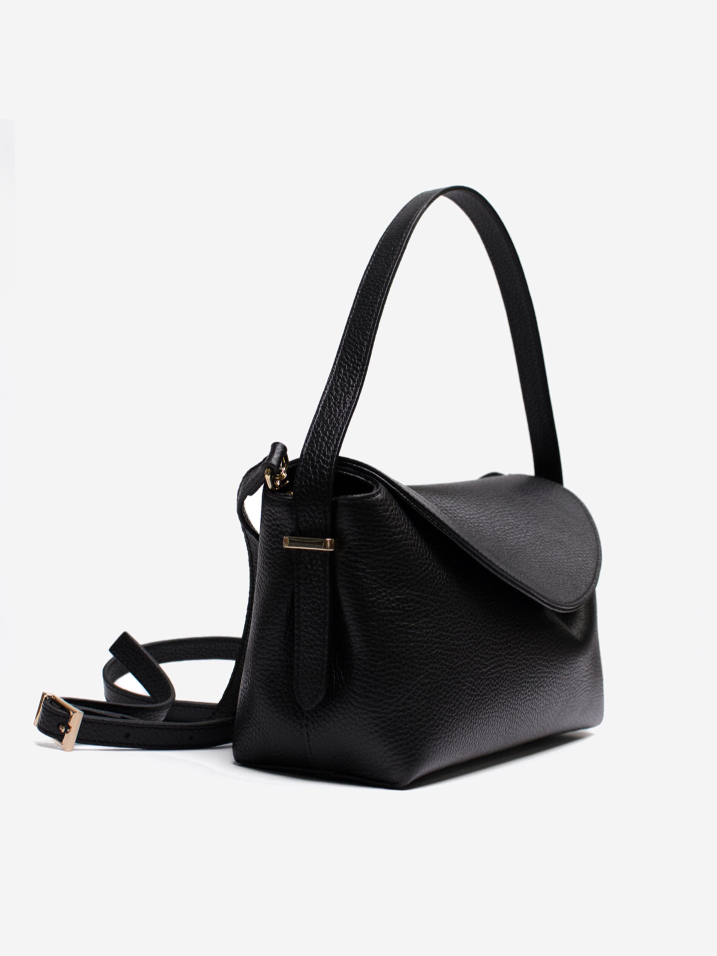 Borsa a mano 'Torino Mini' di Latalia in nero