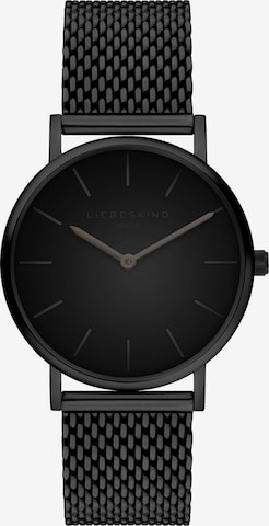 Liebeskind Berlin Analoog horloge in Zwart: voorkant