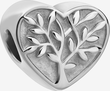 Pendentif Lucardi en argent : devant