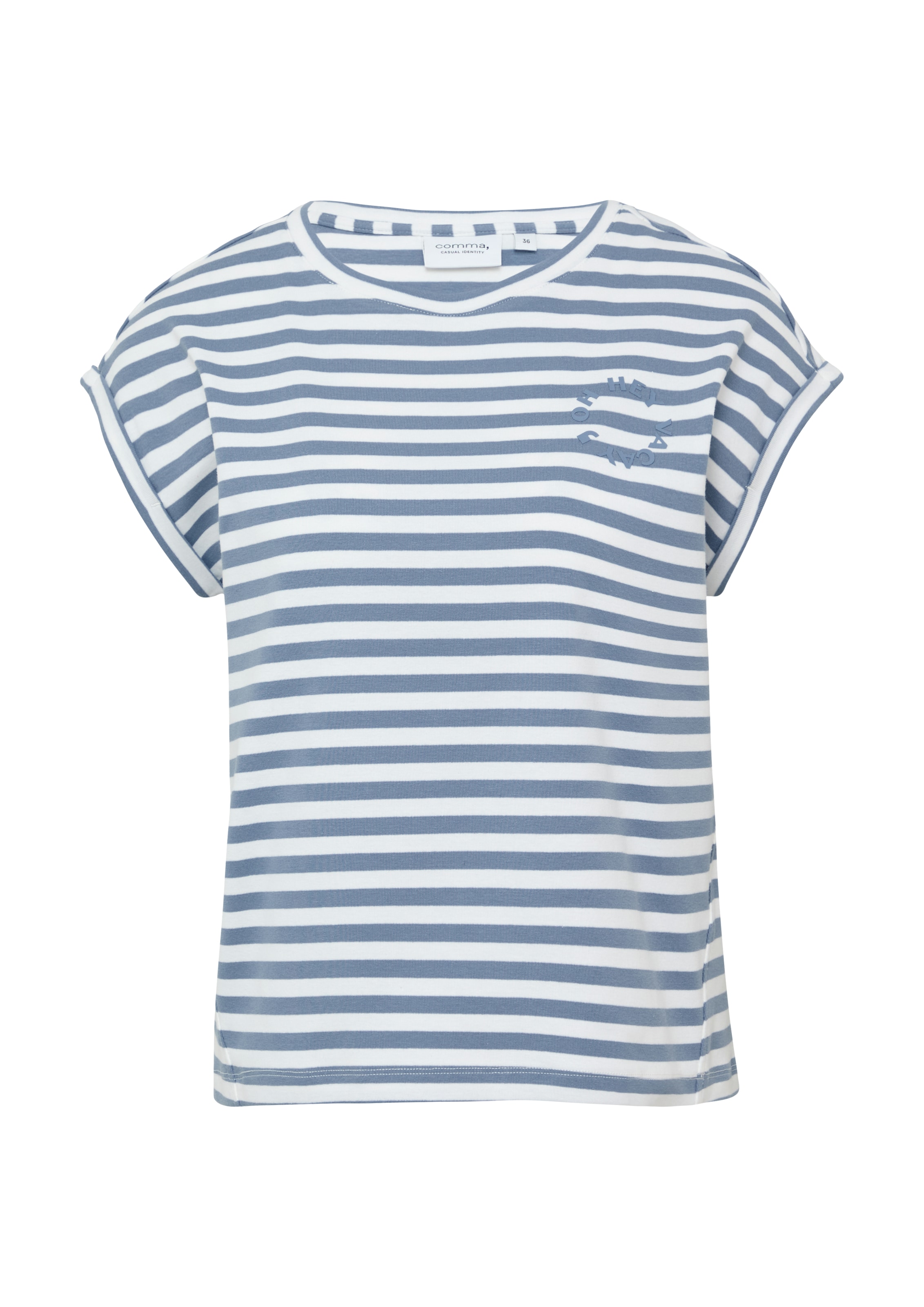 comma casual identity Shirt in Blue: front
