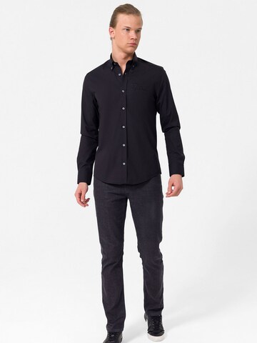 By Diess Collection Regular fit Overhemd in Zwart