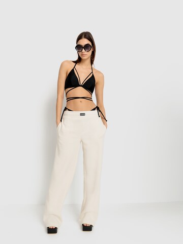 LSCN by LASCANA - Triángulo Top de bikini 'Gina' en negro