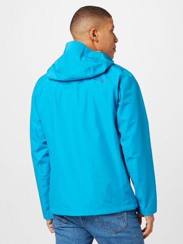 THE NORTH FACE - Casaco outdoor 'DRYZZLE' em azul