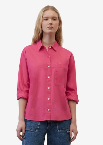Marc O'Polo DENIM Blouse in Pink: front