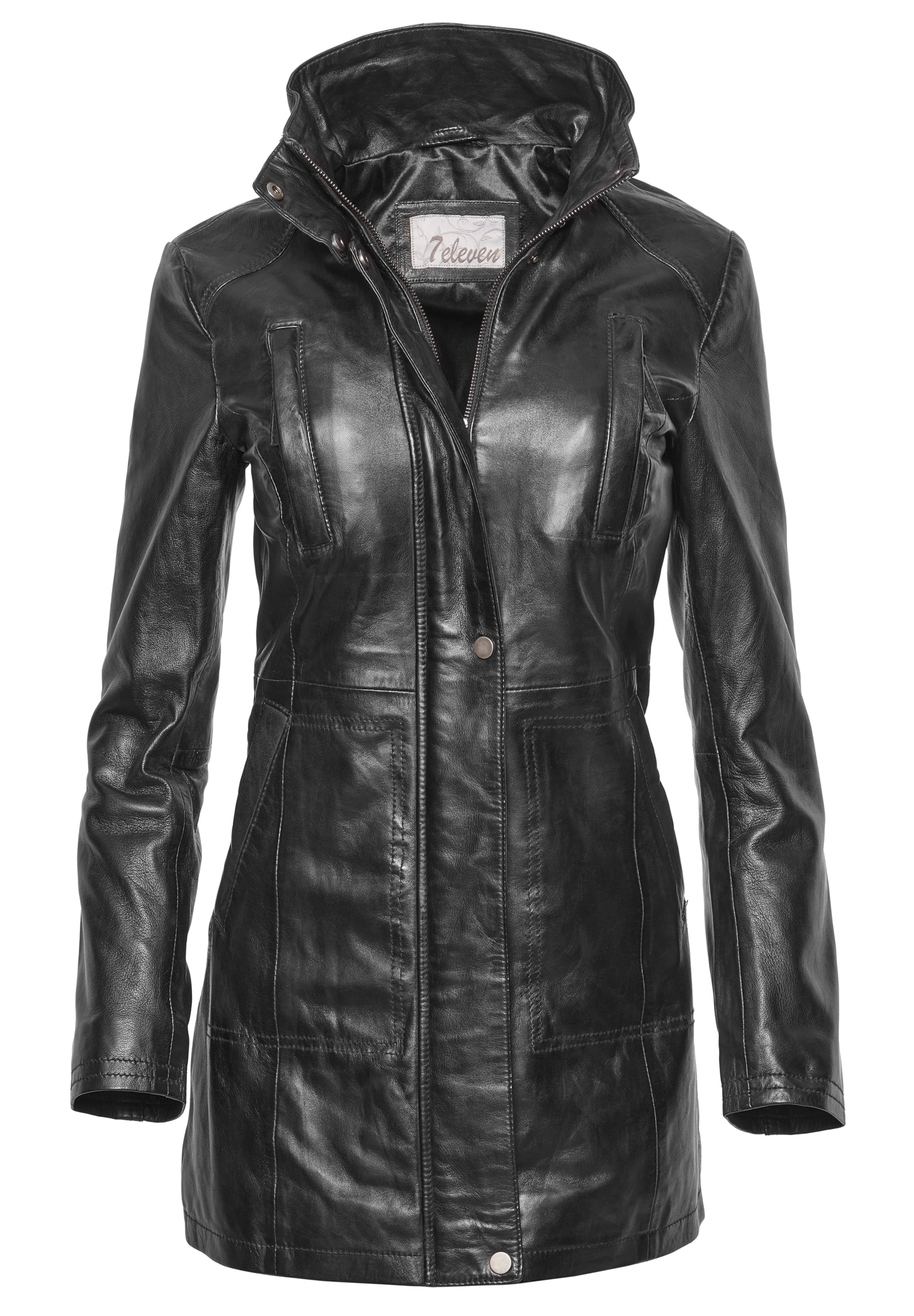 7ELEVEN Between-season jacket 'SECory' in Black: front