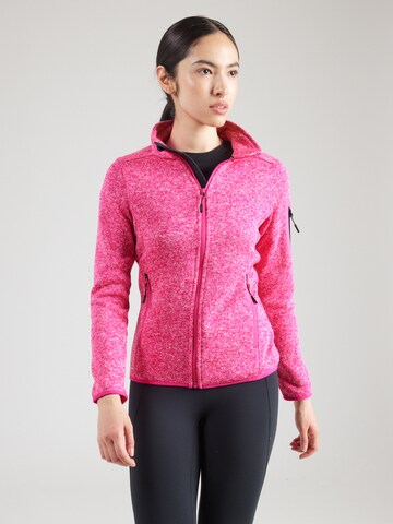 CMP Funktionsfleecejacka i rosa: framsida