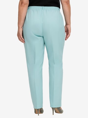 SHEEGO Regular Pleated Pants in Blue