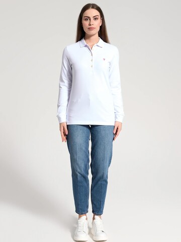 NOWIHT Shirt 'Josephine'‌‌‌‌ in Weiß