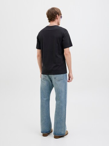 JACK & JONES - Camiseta 'JORSTRANGER' en negro